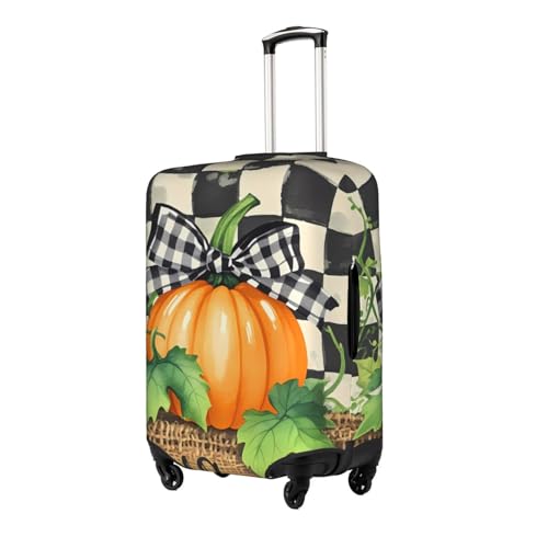 Travel Luggage Cover Fall Pumpkin Fashion Washable Baggage Suitcase Protector Fit For Luggage X-Large2