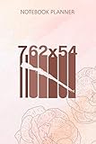  Notebook Planner Mosin Nagant Pro Second Amendment: Menu, College, 6x9 inch, 114 Pages, Weekly, Journal, To Do List, Pocket