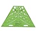 ALVIN TD1143, Isometric Piping Template, Design Tool for Students and Professionals Size: 8.5