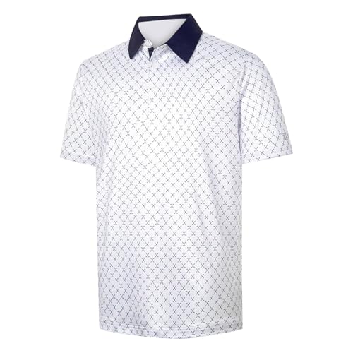 Tshirt Homme Chemise Africaine à manches longues style haut polo décontracté pour l'été
