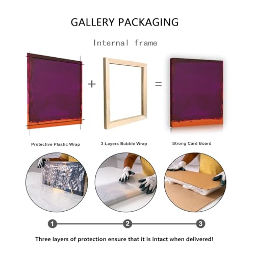 Toile abstraite avec structure interne pour décorer facilement un salon - 7
