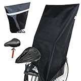UYDF Regenschutz für Fahrradkindersitz,Universal wasserdichte Abdeckung für Kinder Fahrradsitz Hinten,Regenschutz kinderfahrradsitz,kindersitz Regenschutz Fahrrad,Schutz vor Schmutz und Regen