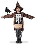 Espantapajaros Niño medidas 98-116 Talla S Halloween Carnaval Disfraz Niño Folat 63274