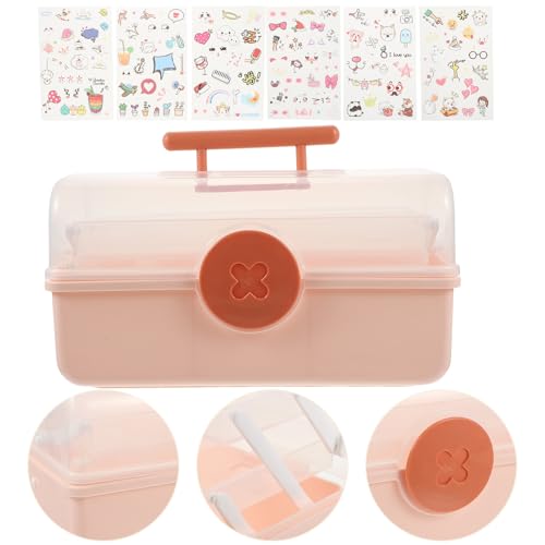 Caja grande para clips y diademas ideal para llevar en exteriores y viajes 8