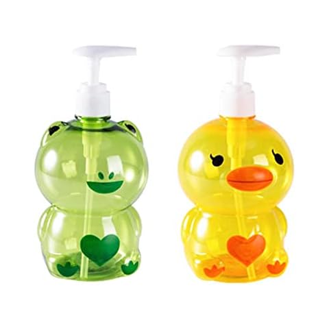 Virtcooy Cartoon Soap Pump Dispenser Cover