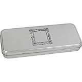 Andere Größen verfügbar Azeeda 180mm x 75mm \'Antiker Rahmen\' Blechdose / Aufbewahrungsbox (TT00028567)