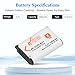 Pickle Power 2-Pack NP-BX1 Battery and Charger for Sony ZV-1, ZV-1F, DSC-HX99, WX500, RX100 IV, HX80, HX350, HX400, HX60, AS50, ZV-1 Mark 2, HX300, WX300, AS15