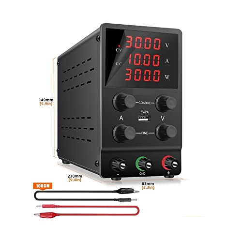 Banc d'alimentation variable 30V pour atelier de réparation blanc