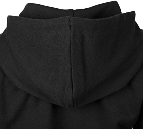 Majeclo Women's Active Slim Fit Zip-Up Hoodie Jacket Long Sleeve Sweatshirt (X-Large, Slim_Black) #TOP2