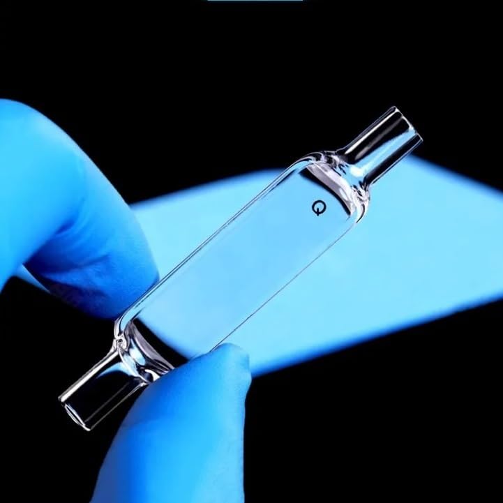 Quartz Fused Cuvette Flow Through Cell Light Path 10mm Capacity 3.5ml Quartz Cuvette High Permeability Flow Cell