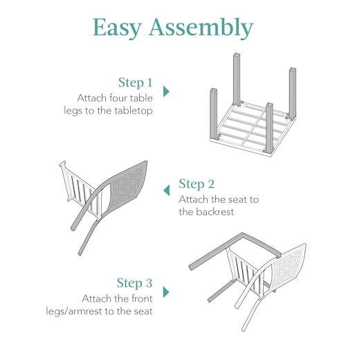 Best Choice Products SKY7641 3-Piece Outdoor Bistro Set thumb #5