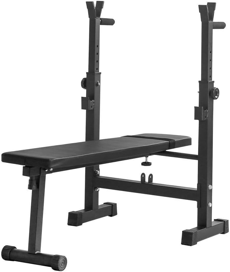 ULTIMAX Adjustable Weight Bench dumbbell flat stool/Chair Sit-up Bench Household barbell bed fitness equipment Weight-lifting bed Professional bird bench multi-function foldable bench press