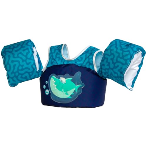 Image of Body Glove Paddle Pals Learn to Swim Life Vest, 33-55 lbs | U.S. Coast Guard approved learn-to-swim aid, Type III child's PFD for recreational boating; perfect for pools, lakes, beaches