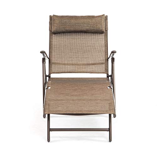 Suntime Gf05014Usa Metal Sunlounger Outdoor Lounge Chair, Bronze #TOP5