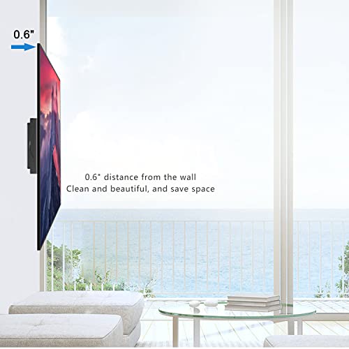 Glwixy Fixed Tv Wall Mount For 14-42 Inch Tvs, Monitor Mount Bracket 19 24 28 32 35 39 40 Inch Vesa Up To 200X200Mm 55Lbs Max Load Low Profile Bracket #TOP4