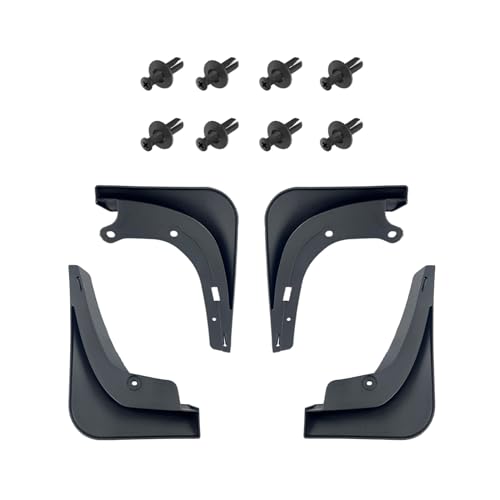 Image of Fanchants Mud Flaps, Splash Guards, Vehicle Protector Mudflaps Compatible with 2016-2023 2024 Tesla Model 3 2020-2024 Tesla Model Y Model 3 Model Y Accessories 2024 (2024 Model 3)