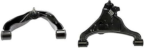 2 rótulas de brazo de control delantero derecho superior inferior para Nissan Frontier 2005-2017 compatible con Nissan NP300 Frontier 2016 para