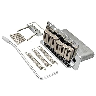 Fits for American vintage narrow spacing Strat style guitar, like Highway one or American Special, also can but use for custom ST guitar. It may NOT fit a USA modern Strat, measure it before you buy String spacing:10.5x5= 52.5mm(2-1/16 inch) ; 6 moun...