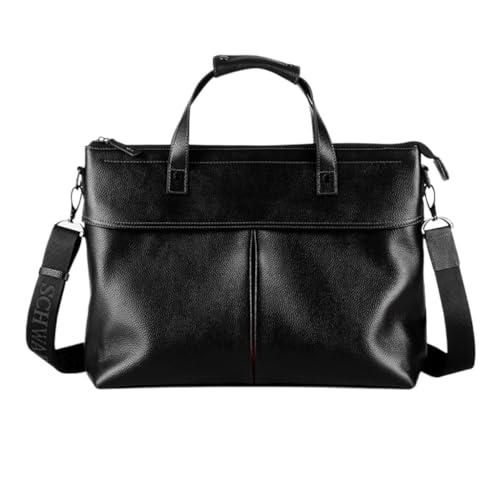 Handbag Men's Leather Men's Bags Casual Computer Bag Layer Cowhide Briefcase