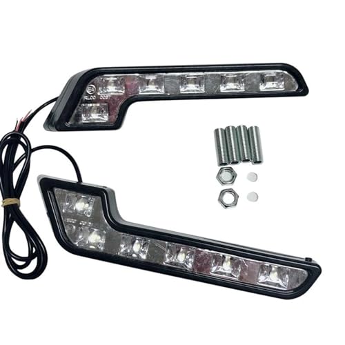 ZSHYTWE Luz Señal Giro Dinámica Luces Circulación Diurna LED DRL Superbrillantes 12V Para Coches Luces Conducción LED Impermeables Para Automóviles Faros Antiniebla