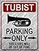 SMART BLONDE Tubist Parking Novelty Mini Metal Parking Sign PM-1223