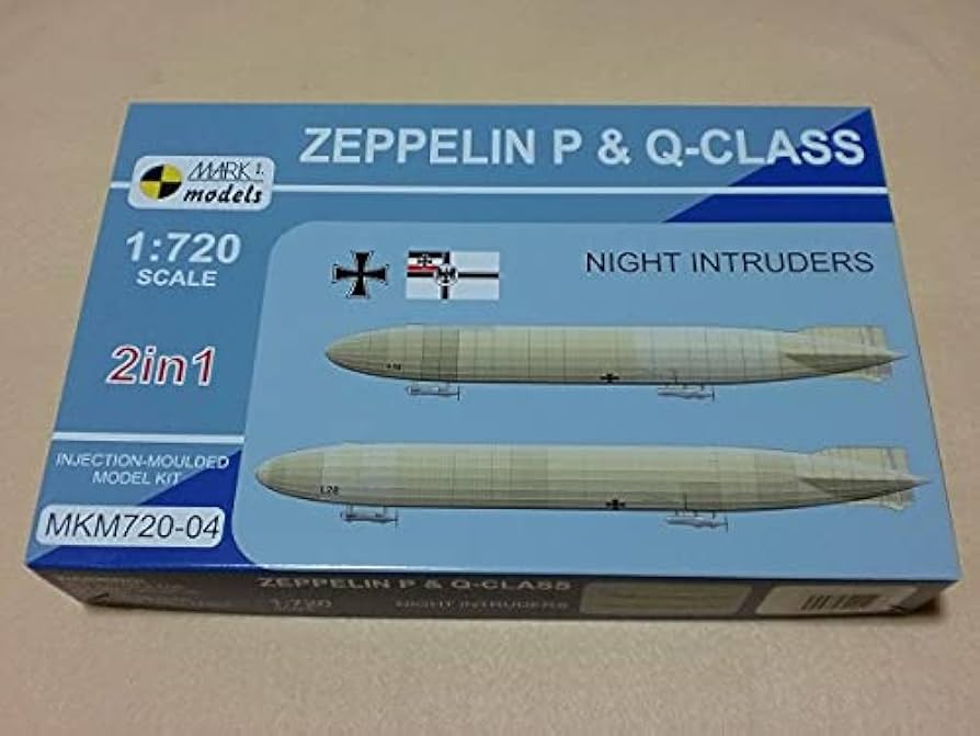 新品】P級&Q級ツェッペリン2機セット 1/720 マークワンモデルズ