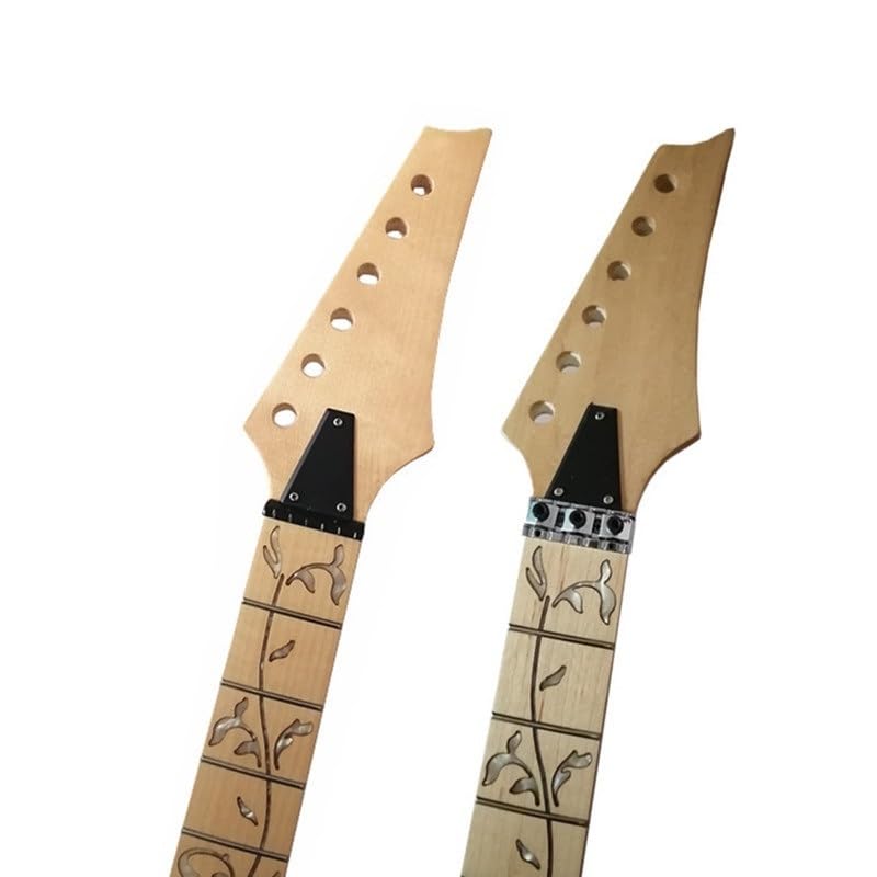 24 Tasti Intarsio Chitarra Elettrica Manico In Acero Parti Accessori For Strumenti Musicali Guitarra(Green)