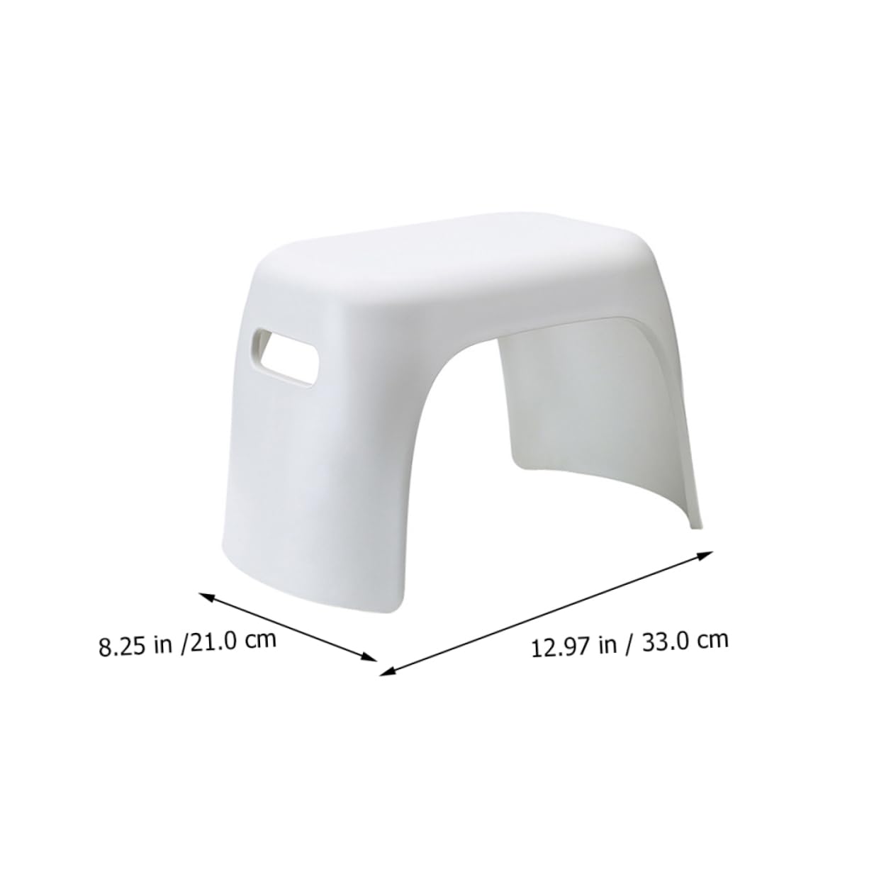 Cabilock Taburete De Plástico Antideslizante Nórdico Simple para Baño Hogar Cómodo