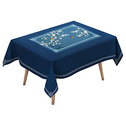 Nappe oiseaux et branche de fleur anti-tache pour protéger votre table - 2