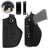 Photo Gallery norhogo 2 pezzi fondina per pistola nascosta, pistola interna o esterna per mano sinistra e destra, pistole tattiche holster, nylon fondina da trasporto nascosta, nero Photo Gallery norhogo 2 pezzi fondina per pistola nascosta, pistola interna o esterna per mano sinistra e destra, pistole tattiche holster, nylon fondina da trasporto nascosta, nero