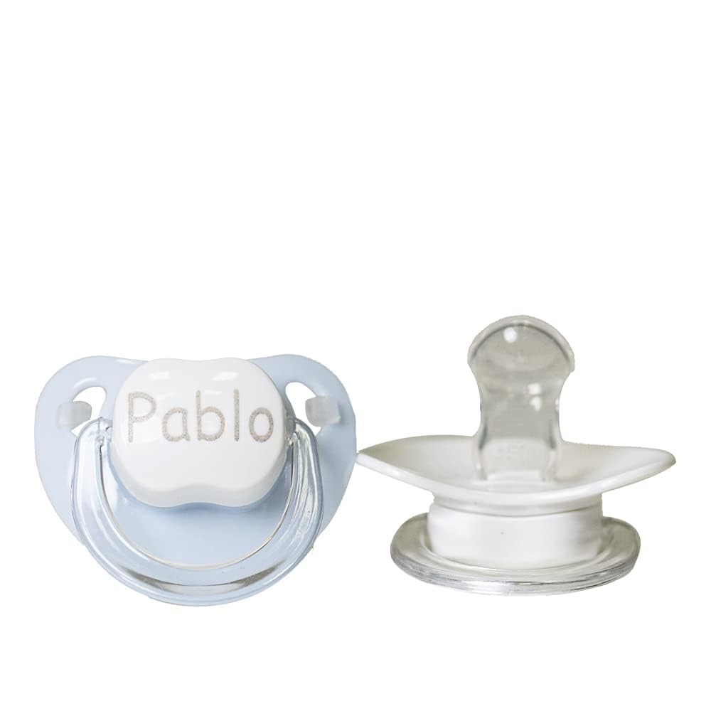 Panier complet de qualité pour nouveau-né personnalisé - Présentation de luxe - Idéal pour une fête prénatale - BebeDeParis (bleu)
