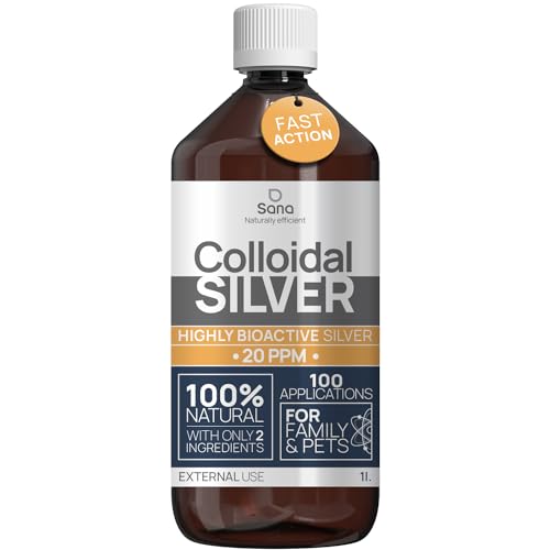 Argento Colloidale Puro 1000 ml 20 PPM
