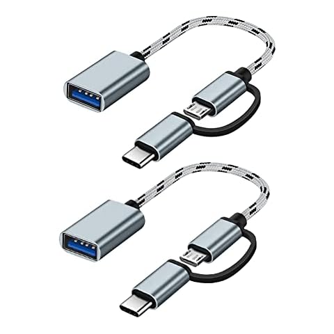 SELIACR USB C and Micro OTG Adapter Cover