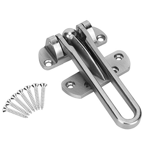 Image of Garosa Stainless Steel Padlock Hasp, Anti Theft Gate Lock Buckle with Screws for Security Door, Heavy Duty Hardware Hasps for Outdoor Gate Door Lock Guard, Durable Security Lock Set