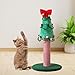 Bothyi Cat Cat Scratcher Interactive Kitten Toy Christmas Tree Decorative for Adult Cats Home Exercise Kitty Bedroom