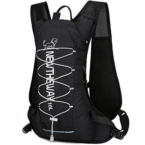 Hydration Backpack Pack for 2L Water Bladder, Lightweight Daypack Water Backpack for Outdoor Sports Running Cycling Biking Hiking Camping Climbing, Fits Men and Women ,10L - Water Bladder Not Included