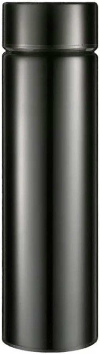 Smart Water Bottle Vacuum Cup Vacuum Intelligent Water Bottle Flask Temperature Display (Black) free customization