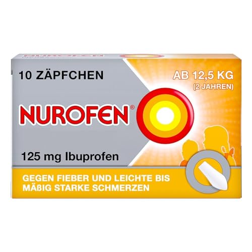 NUROFEN Junior 125 mg Zäpfchen 10 St
