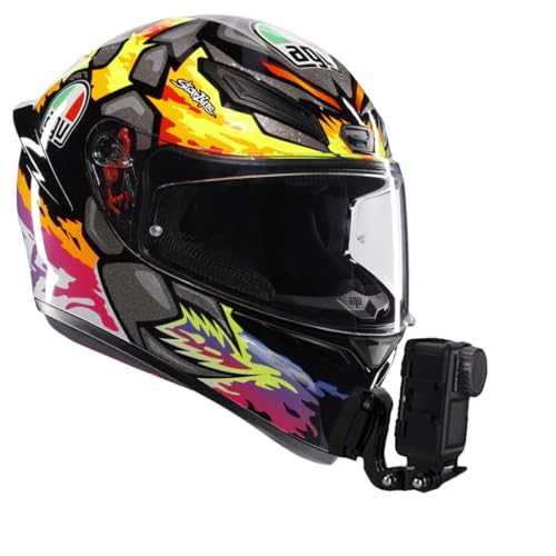 AGV K1S �`���}�E���g�L�b�g K1�w�����b�g�J�����}�E���g�L�b�g �J�[�{���t�@�C�o�[�ω׏d�p�b�` ���߉\�ȃJ�����u���P�b�g GoPro Hero Insta360 DJI �A�N�V�����J���ɑΉ�