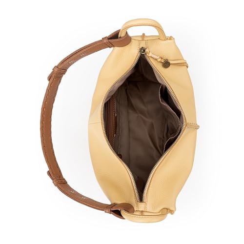 Image of The Sak Los Feliz Hobo Purse - Premium Large Leather Women's Handbag for Everyday & Travel - Durable Purse With Zipper Pocket