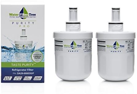 Water Filter Tree WLF-3G spare water filter for DA29-00003G / DA29-00003F / DA29-00003B / DA29-0003A, 2 pieces