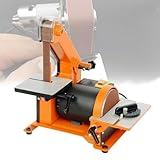 Double fonction : conçue pour la polyvalence, cette machine combine des capacités de ponçage à bande et à disque en une seule unité. Que vous polissiez du bois, du métal ou du plastique, les utilisateurs peuvent facilement passer d'une ponceuse à bande à une ponceuse à disque pour une variété d'applications telles que le façonnage, le meulage et la finition des surfaces.