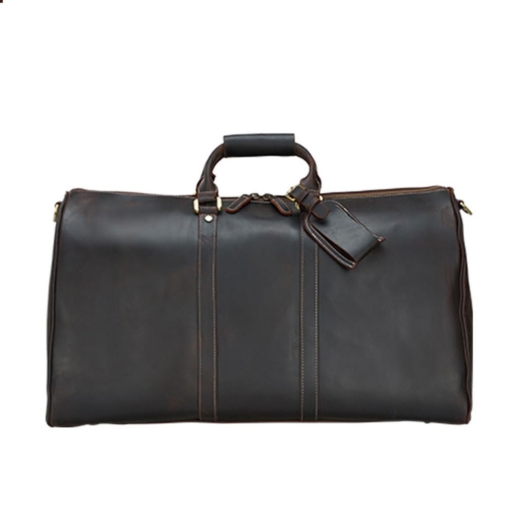 Sac en cuir pour européens au design rétro et grand volume