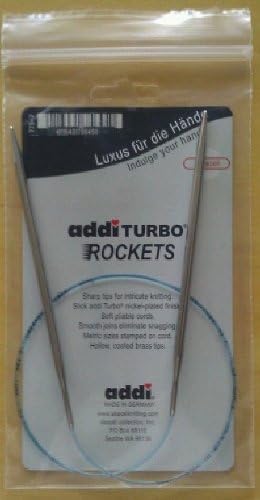 Addi Rockets Circular Needles 24", 7.00 mm US Size 10.75 by Skacel