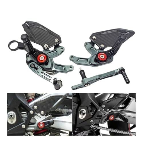 Cale-pied pour M1000RR réglable en aluminium et carbone - 2