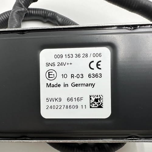 Capteur de NOx Mercedes Benz Actros Atego remplace 5WK96616D A0091533628