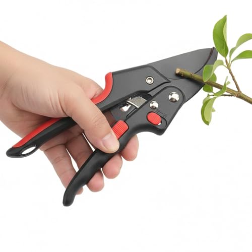 Sécateur de Jardinage,Ciseaux À Main Ergonomiques Pour Le Jardinage,Sécateurs De Taille Pour Le Jardin | Pour Jardin, Extérieur, Intérieur, Arbres, Roses, Fruits, Arbustes, Fleurs et