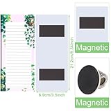 Zuimei 3 Pack Magnetic Shopping List Pad For Fridge with 1 Magnetic Pen Clip 100 Tear Off Sheets Magnetic Notepad For Fridge - Image 7
