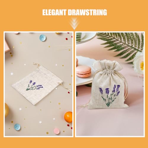 Bolsas de saquitos de lavanda pequeños reutilizables 12 pzas miniatura 7