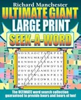 Ultimate Giant Large Print Seek-A-Word 0884866270 Book Cover